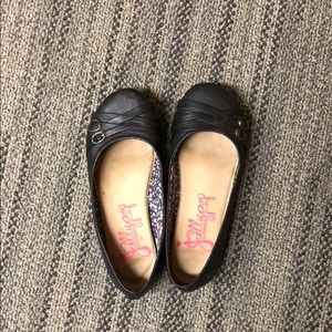 Black Ballet Flats